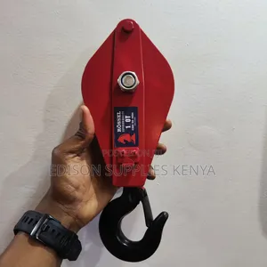 Pulley Cable System Hoist 0.5T / 1 Ton Lift Hook Snatch Block