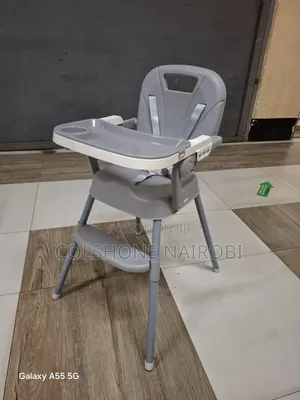 2-in-1 Convertible Baby High Chair & Booster Seat