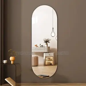 120x40cm Oval Flexible Unbreakable Acrylic Mirror
