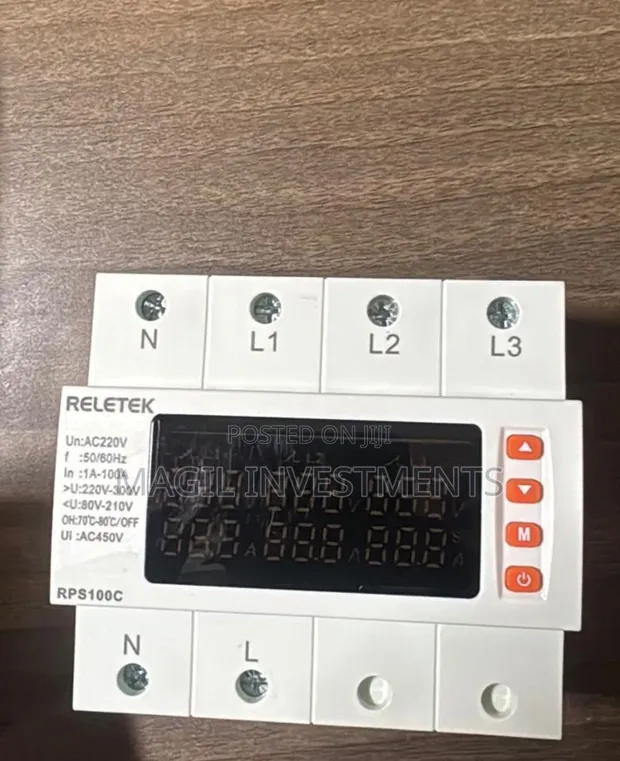 Digital 3-Phase Voltage Protector - 1