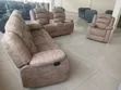 High-Comfort Luxury 6-Seater Recliner Sofa Set - 4