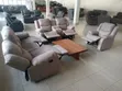 Stylish Elegant Six-Seater Reclining Sofa - 1