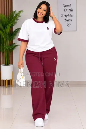 Amiri Seti ya Vipande 2 ya Jogger kwa Wanawake