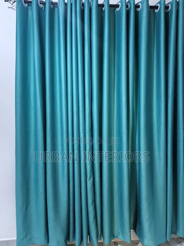 Quality Turquoise Curtains - 1