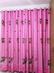Pazia za Pink Zenye Mandhari ya Katuni - 2