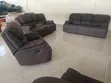 Royal Soft Fabric Recliner Sofa Set - 6 Seater - 1