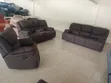 Royal Soft Fabric Recliner Sofa Set - 6 Seater - 2