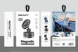 360° Magnetic Car Phone Holder - Strong Grip - 2