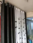 Affordable Black Curtains with Sheers - 1