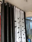 Affordable Black Curtains with Sheers - 2