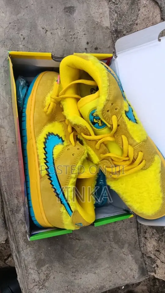Nike SB Dunk Low Grateful Dead Bears Opti Yellow - 1