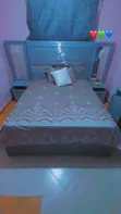 Kitanda cha King Size na Kioo - Kimeuzwa - 2