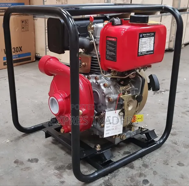 Pampu ya Maji ya Dizeli 2" Mpya - 7 HP - 1