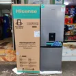 Hisense Double Door Fridge Bottom Freezer 268L No Frost - 1