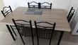 Brand New Rectangular Dining Set - Seats 4 - 2