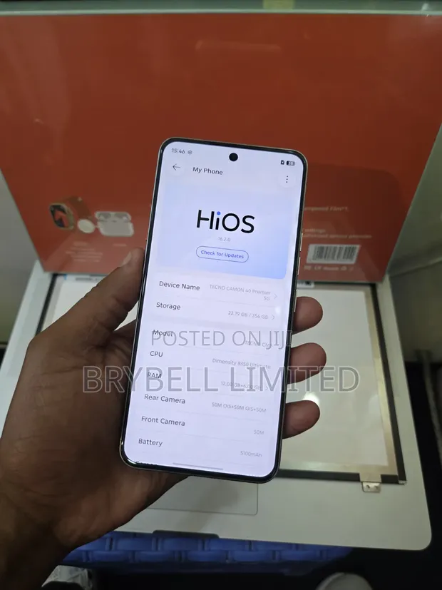 Tecno Camon 40 Premier 5G 256GB Kijani - 1