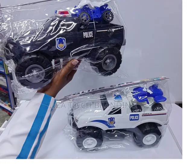 Big 2-in-1 Police Truck Toy - 1