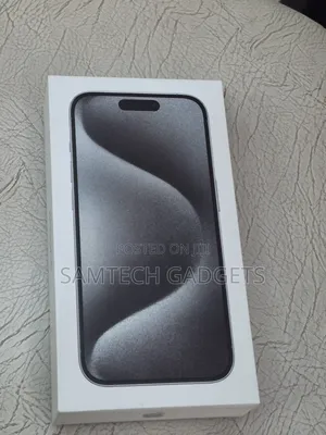 Apple iPhone 15 Pro Max 256GB Mpya Nyeusi