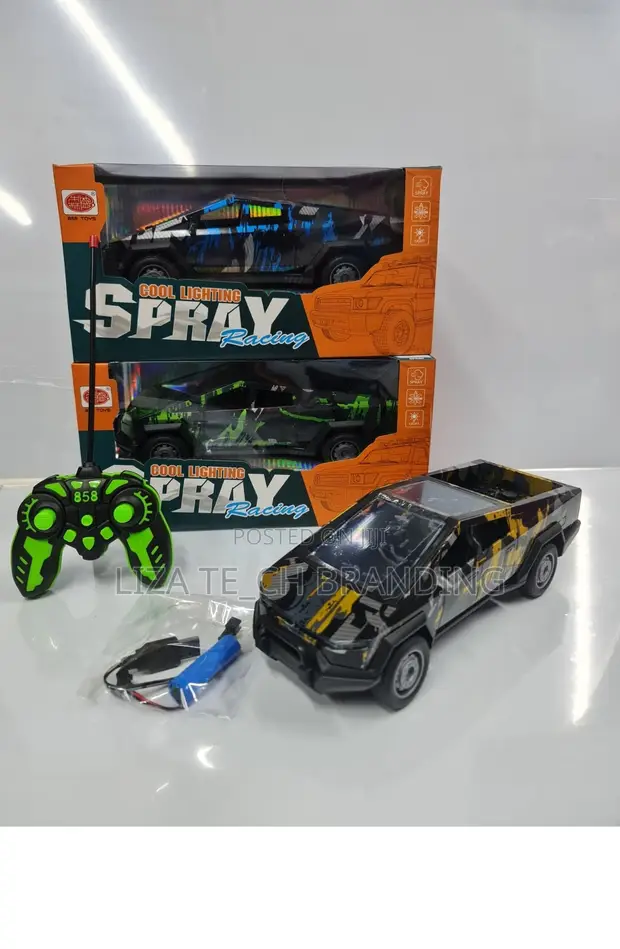 Tesla Graffiti Remote Control Car - 1