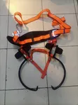 Wooden Pole Climbers with Waist Safety Harness Belt - 2
