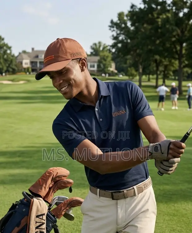 Zegna Technical Fabric Baseball Cap - Brown - 1