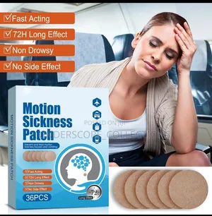 Motion Sickness Patches (36 Pack)