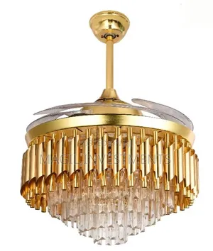 Chandelier ya Dari ya Kifahari yenye Kipasua Hewa