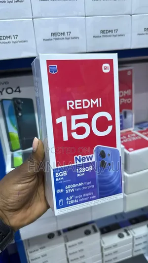 Xiaomi Redmi 15C 4G Mpya 128GB