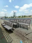 Restaurant Grey Leather Chairs - 1