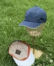 Kofia ya Baseball ya Loro Piana - Bluu na Kipaji cha Nyeupe - 5