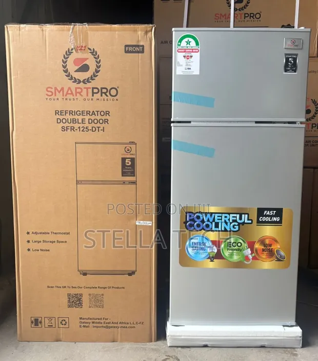 95 Litres Smart Pro SFR 125-Dt-I Double Door Refrigerator - 1