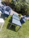 Seti ya Chakula ya Rattan ya Nje Iliyotumika Kidogo - 2