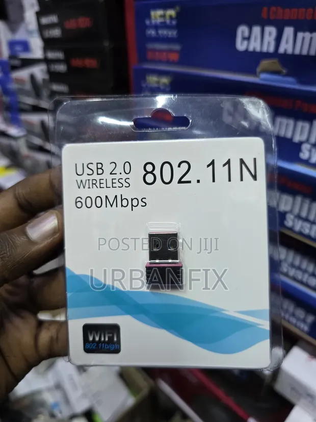 600Mbps Wireless USB Wi-Fi Dongle Adapter - 1