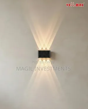 6W LED Solar Wall Light