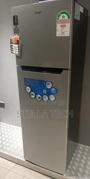 Mika 265L Double Door Refrigerator