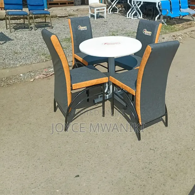 Restaurant Set - Branded Chairs and Table - 1