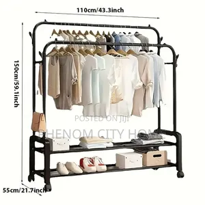 48kg Bearing Capacity Multipurpose Clothes Hanger