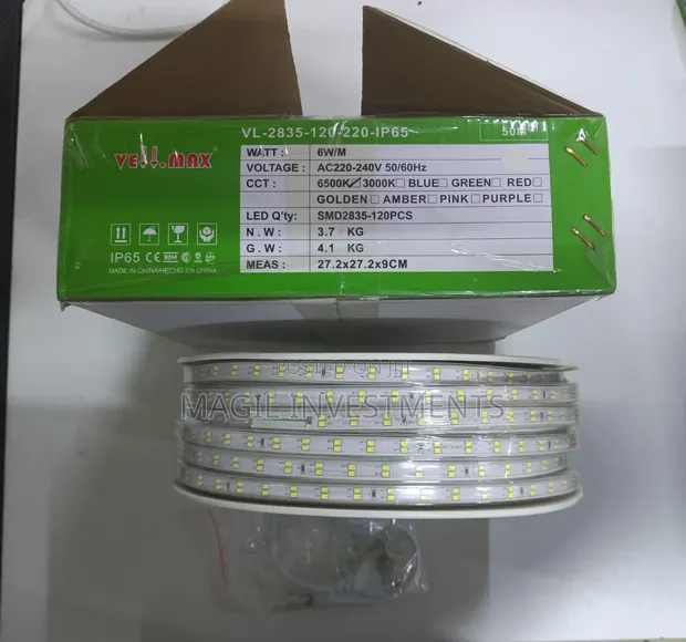 50m Snake Light - Nyeupe ya Joto - 1