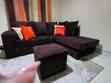 5-Seater L-Shaped Sofa with Ottoman - 4