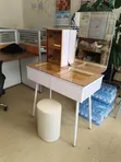 Brand New Glass Dressing Table with Glass Cover - 2