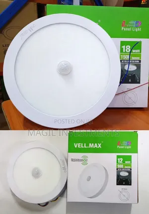 Motion Sensor 18W Panel Light
