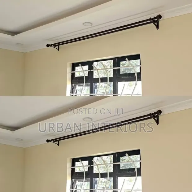 Stylish & Durable Curtain Rods - Local & Imported Options - 1