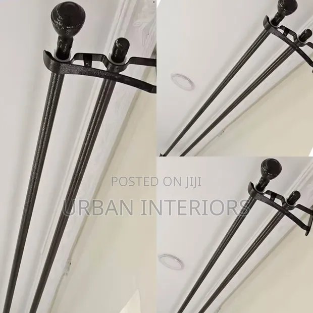 Custom Made Curtain Rods & Accessories - 1