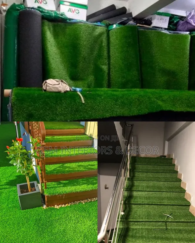 Artificial Green Grass Carpets - Various Thicknesses - 1