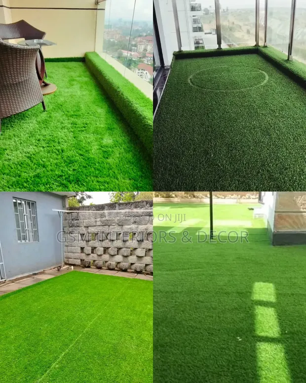 Artificial Green Grass Carpets - Various Thicknesses - 1