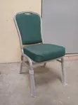 Green Fabric Banquet Chair - Premium Conference Event Chair - 1