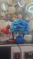 Pink Feather Table Lamp - 2