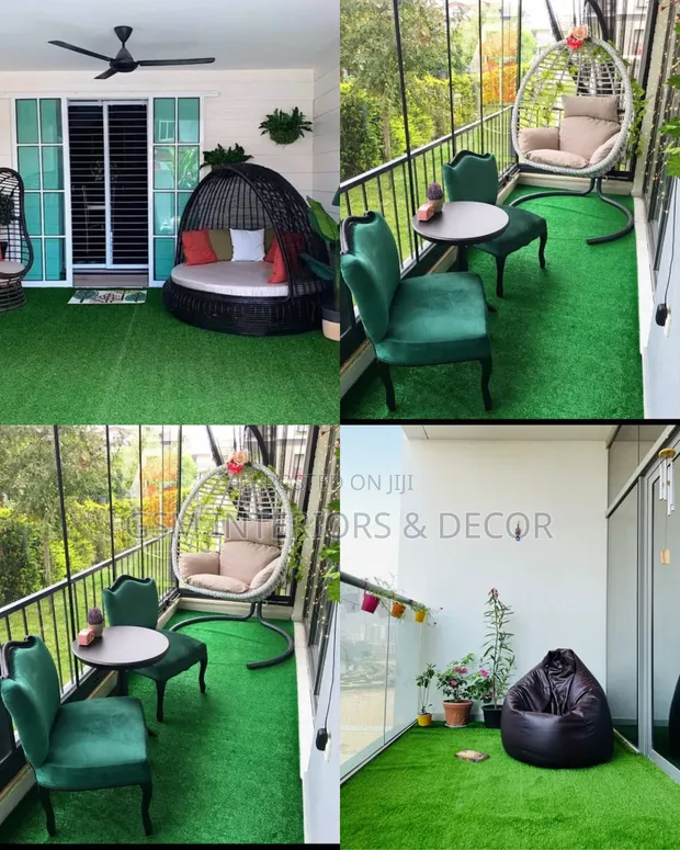 Artificial Green Grass Carpets - Various Thicknesses - 1