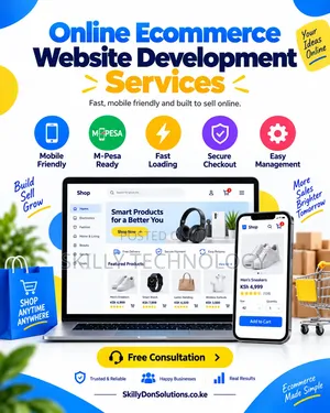 Huduma za Kutengeneza Tovuti za E-commerce