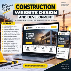 Construction Website Design & Development Services
